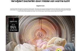Samsung DV9UDG52A0THEN Vrijstaande droger - 9 kg capaciteit - Warmtepomptechnologie - Optimal Dry-systeem - Witte afwerking — thumbnail 5