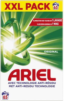 Ariel Waspoeder Original 65 Wasbeurten - 4 x 3,35 kg - Voordeelverpakking — thumbnail 2