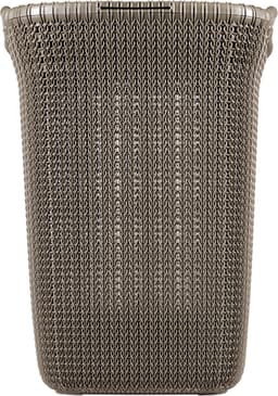 Curver Knit Wasmand met deksel - 57 l - set van 2 -Bruin — thumbnail 4