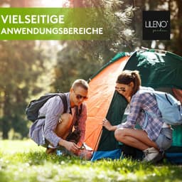 Onkruiddoek haringen 50 stuks - 14 x 3 cm - tuinvlies tent grondankers - onkruidfolie gazonrooster camping — thumbnail 5