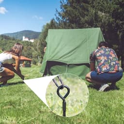 38-cm stalen grondanker voor tuin camping trampoline tenten 8 stuks — thumbnail 3