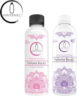 Wasparfum Hintenso Violet Edition Lavendel 500ml + Wasparfum Hintenso Classic Edition Pink 500ml - Proefpakket - 140 Wasbeurten - Inclusief 1 gratis tester - Frisse was - Heerlijke geur - Textielverfrisser - Wasverzachter - Lavendel - Bloemengeur — thumbnail 1