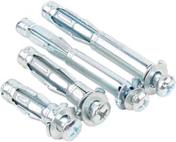 Holle Muurankers - Bevestigingen Ankers Pluggen - Gipsplaat Bevestigen - Roest Corrosieweerstand - M5x80 - Zilver — thumbnail 3