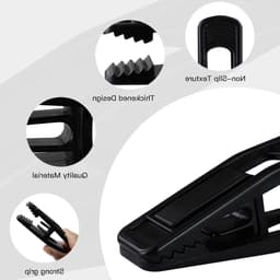 24 Stuks Niet-Slip Plastic Kledingknijpers, Sterke Multifunctionele Knijpers voor Handdoeken, Sokken en Hoeden — thumbnail 5