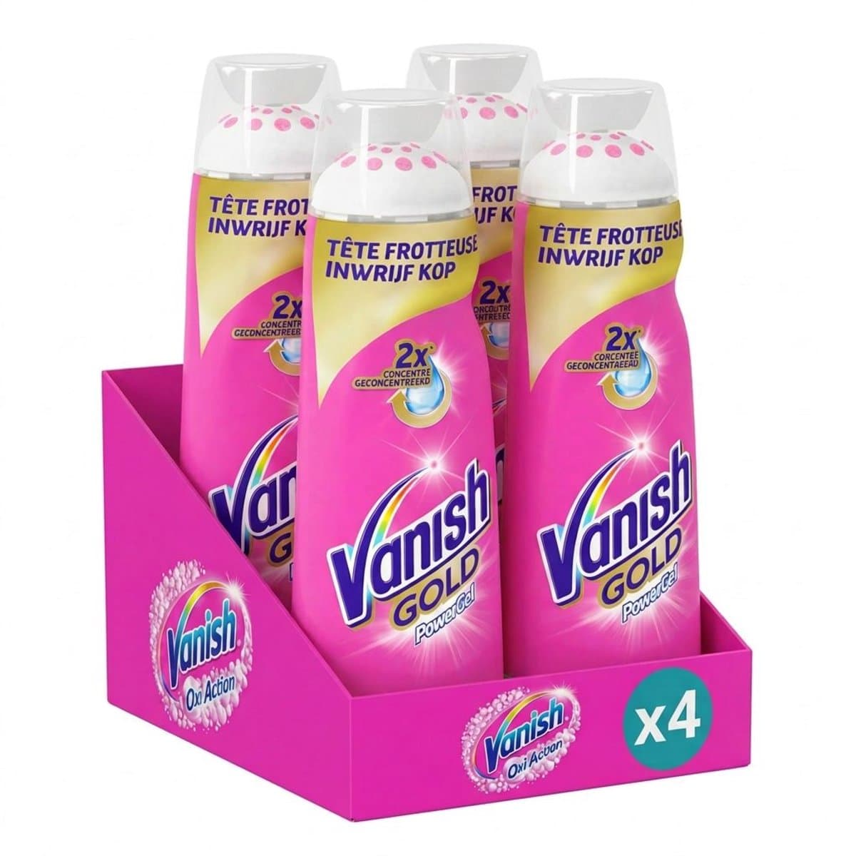 Vanish Vlekkenverwijderaar Powergel (Voordeelverpakking) - 4 x 200 ml — afbeelding 1