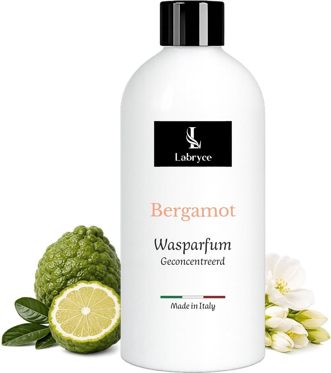 Labryce Wasparfum Bergamot - 500 ml - Geurbooster voor Wasgoed - Geconcentreerd Wasparfum - Made in Italy — afbeelding 1