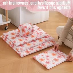 Set van 4 wasnetten met rits, herbruikbare waszakken voor de wasmachine in 4 maten, ideaal voor delicate kleding, blouses en sokken — thumbnail 2