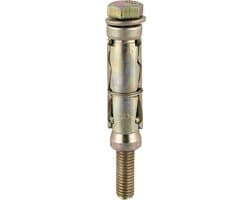 Schildanker Bouten - Losse Ankers - Zware Lasten Bevestigen - Koppelgestuurde Expansie - M8x10 - Geel — afbeelding 1