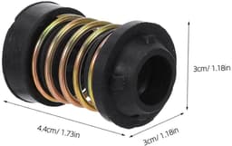 Schokdempers Airco - Trillingsdempers Apparaten - Apparaten Stabiliseren - Universele Pasvorm - 4 Stuks - Zwart — thumbnail 3