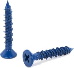 Beton Schroefankers - Metselwerk Bevestiging - Stevig Verankeren - Diamantpunt Ontwerp - 300 Stuks - Blauw — thumbnail 3