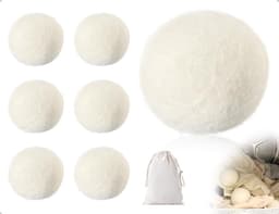Dailygoods - Set van 6 Herbruikbare Drogerballen — thumbnail 1