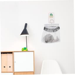 Wasmand Net - Opbergtas - Wasknijpers Opbergen - Met Hanger - 24.5 cm - Zoals Getoond — thumbnail 4