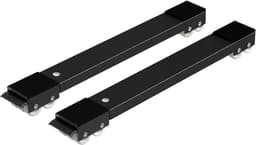 Gigicial Set van 2 Wasmachine Onderstel Transportroller Voor Wasmachine Koelkast Verstelbaar 44 70.5 cm Met 24 Wielen Rem Draagvermogen 300 kg — thumbnail 1