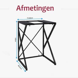 SERALUXE - Wasmachine Kast - Wasmachine Verhoger- Metaal - Zwart - Universeel Wasmachine en Droger Kast - Wasmachine Ombouw - Wasmachinerek - Wasmachine Sokkel- Robuust - Stabiel - Stevig - Anti Vibratie — thumbnail 5