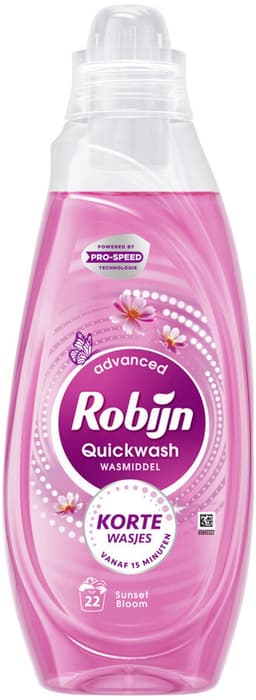 Robijn Advanced Quickwash Vloeibaar Wasmiddel Sunset Bloom 22 Wasbeurten 837 ml — thumbnail 1