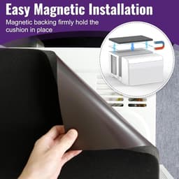 Airco Druppelbak - Lekbak Airco - Water Opvangen - Magnetische Bevestiging - 50-120 cm - Zwart — thumbnail 4