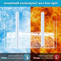 Flexibele Voedselveilige Siliconenslang van 4m, 8mm ID x 11mm OD, Duidelijke Slang voor Water en Lucht, Ideaal voor Pompoenoverdracht en Tuinieren — thumbnail 3