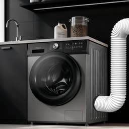 Afvoerslang - Flexibele buis - Ventilatie verbeteren - Vlamvertragend materiaal - 150mm 2.5m - Wit — thumbnail 5