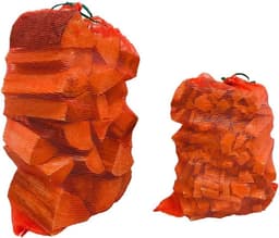 Sterke Gaaszakken - Opbergzakken - Hout Opslaan - Glad Binnenwerk - 100 Stuks Groot - Rood — thumbnail 1
