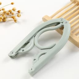 Intrekbare Waslijn - Reiswaslijn Kledinglijn - Buiten Drogen - Inclusief Hangers - 10 Gespen 20 Knijpers - Grijs — thumbnail 4