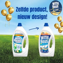 Witte Reus Gel - Vloeibaar Wasmiddel - Witte Was - 100 Wasbeurten - Grootverpakking — thumbnail 2