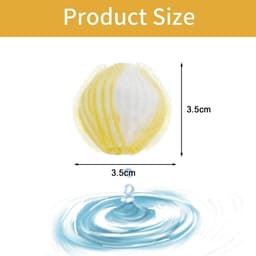 Dailygoods- Dierenhaarverwijderaar - 12 Stuks - Herbruikbare Wasballen - Pluisballen Wasmachine - Voor Thuis/Slaapzaal - Efficiënte Haarverwijdering — thumbnail 5