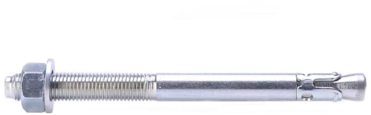 Zware anker bouten - Wigankers verzinkt - Zware lasten bevestigen - ETA goedgekeurd - M10x90 mm - Zilver — afbeelding 1