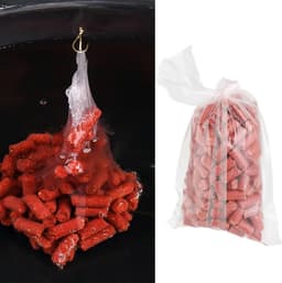 Oplosbare Zakken - Vis Aas - Karper Vissen - Milieuvriendelijk Materiaal - 100 Stuks - Transparant — thumbnail 3