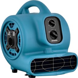 Luchtverplaatser Ventilator - Krachtige Blower - Snelle Droging - Stapelbaar Ontwerp - 700CFM - Blauw — thumbnail 1