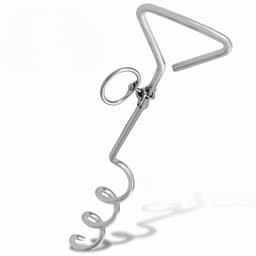 Dailygoods- Grondanker Spiraalvormig - Verankeringsspiraal voor Honden - Ideaal voor Buiten - Camping/Tuin - Veilig en Stevig - Hondenspiraal — thumbnail 1