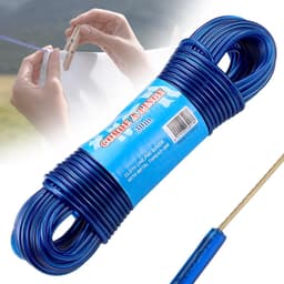 Dailygoods- Waslijn 30 Meter - Zware Kledinglijn met Stalen Kern — thumbnail 2