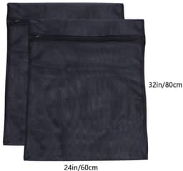 Dailygoods- Waszak Groot - 3 Stuks - Waszak met Rits - Waszak voor Beha/Schoenen - Waszak voor Ondergoed/Babykleding - 60 x 60 cm - Duurzaam Polyester - Wasnet — thumbnail 5