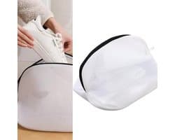Wasnet voor schoenen - Herbruikbare waszak voor sneakers, sokken en delicate kleding - 2 stuks