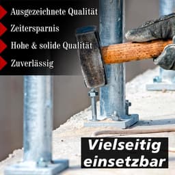 Ankerbouten Roestvrij Staal - Keilbouten V2A - Zware Lasten Bevestigen - Corrosiebestendig V2A - M10 x 90 mm - Zilver — thumbnail 5