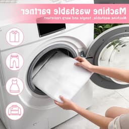4-delige wasmachine net met rits voor bh's, blouses, ondergoed, sokken en babykleding — thumbnail 3