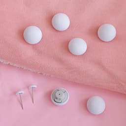 Dekbedclips - 20 stuks - Bed Sheet Holders - Knijpers - Dekbedovertrek clips - Attachment Comforter - Dekbed knijpers - Clips voor Dekbedden en Lakens - Om rommelige lakens te organiseren - Wit — thumbnail 3