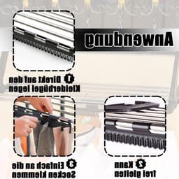 Sokkenhouders - handig voor was en drogen - 4 stuks - plastic — thumbnail 4