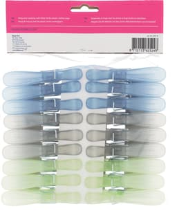 Sorbo Wasknijpers 36 Stuks - Extra Sterke Kunststof Wasknijpers met 7-Spiraal voor Waslijn - Knijpers — thumbnail 2