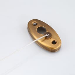 Intrekbare Waslijn - Droogtouw Wandmontage - Was Drogen Buiten - 304 Roestvrij Staal - 3 Meter - Zilver — thumbnail 5
