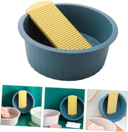 Wasbord Set - Wasbak Wasmand - Baby Kleding Wassen - Anti-slip Ontwerp - 35.5 cm - Blauw — thumbnail 5