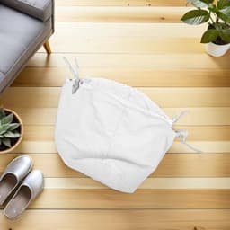 Wasmand Voering - Stoffen Inzet - Was Opbergen - Ademende Stof - 45x45x36 cm - Wit — thumbnail 2