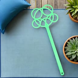 Tapijtklopper Set - Stofverwijderaar Tool - Textiel Onderhoud - Voorkomt Schade - 2 Stuks - Groen — thumbnail 4