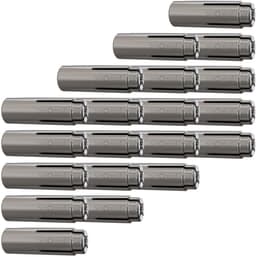 Slaganker M6 - Metaalanker Boutanker - Doorsteekinstallaties Maken - Gegalvaniseerd Staal Maatvast - 20 stuks 8mm Boorgat - Zilverkleurig — thumbnail 1