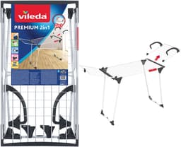 Vileda Premium 2in1 Droogrek - 18 m drooglengte — thumbnail 1