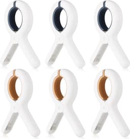 6 stuks wasknijpers, handdoekklemmen, grote handdoekklemmen voor strandstoelen, strandlaken, clips, handdoeken, handdoekclips, strandhanddoekklemmen, wasknijpers voor strand, zwembad, — thumbnail 1