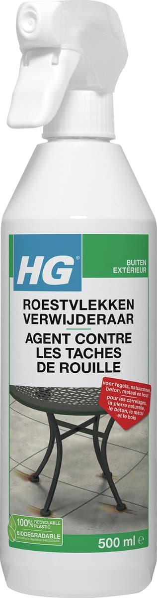 HG roestvlekkenverwijderaar 500ml — afbeelding 1