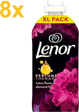 Lenor – Serenity – Perfume Therapy – Lotus Flower & Diamon Figs – Wasverzachter – 8x 1200ml – XL PACK – 384 Wasbeurten - Voordeelverpakking — thumbnail 1