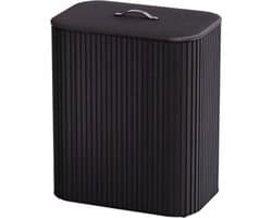 Joseph Joseph Tota Trio Luxe Wasmand 3x30 liter Bamboe - Zwart — afbeelding 1