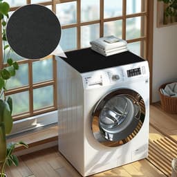 Beschermhoes wasmachine - antislip mat 60x60 cm - universele hoes droger - keuken & koelkast - wasmachinebescherming — thumbnail 4