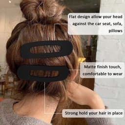 Grote Eendenbek Haarclips - 12 Stuks Krokodillenklemmen voor Dik en Dun Haar — thumbnail 2